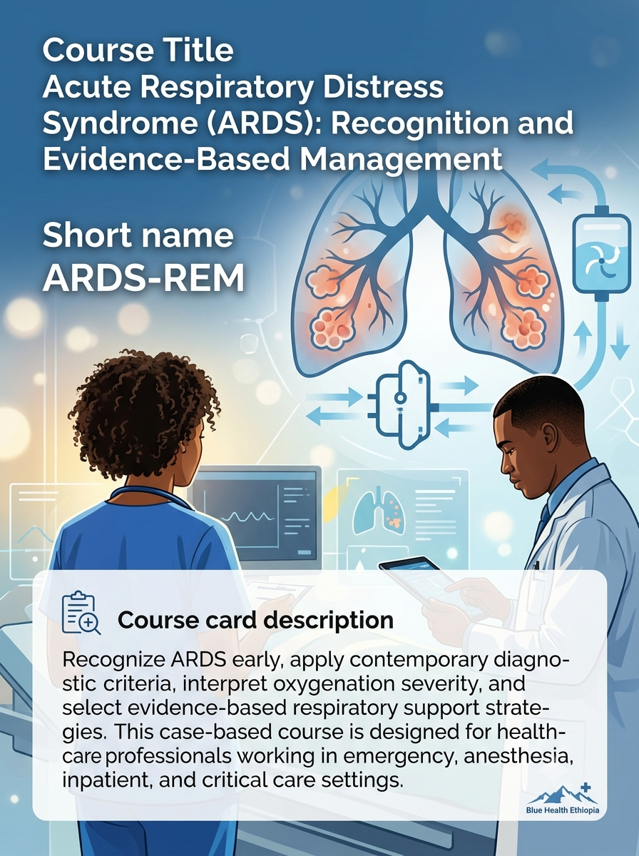 Acute Respiratory Distress Syndrome (ARDS)
